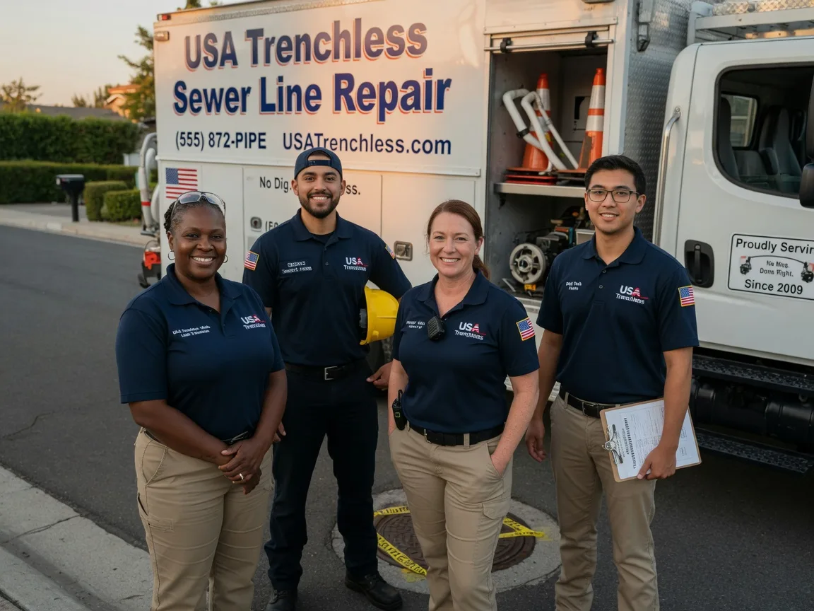 Sewer Line Repair company in Hermitage, AR